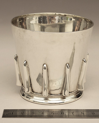 Reproduction Medieval Silver Beaker - Cardinal Wolsey, Sir Ernest Cassel